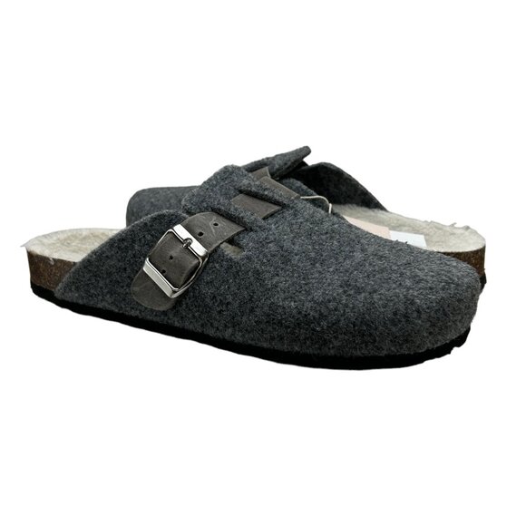 Bio-Gold Felt Slip-On Mules Clogs NWT (11) - Picture 1 of 16